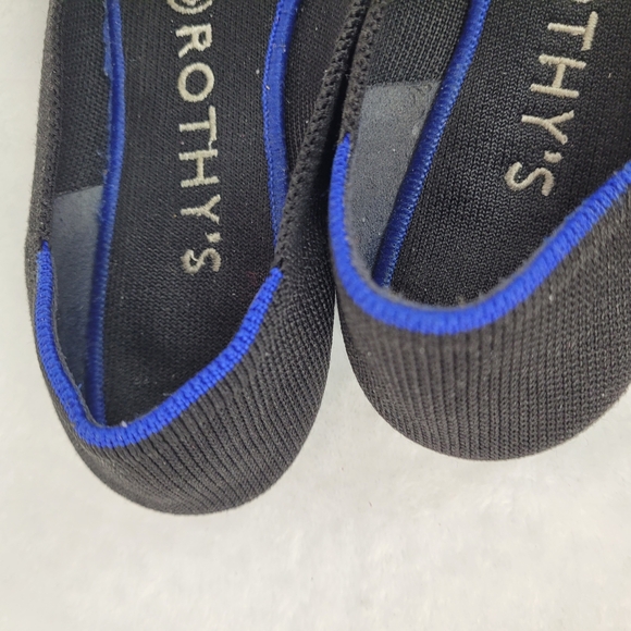 Rothy's Black and Blue Flats - Picture 6 of 15